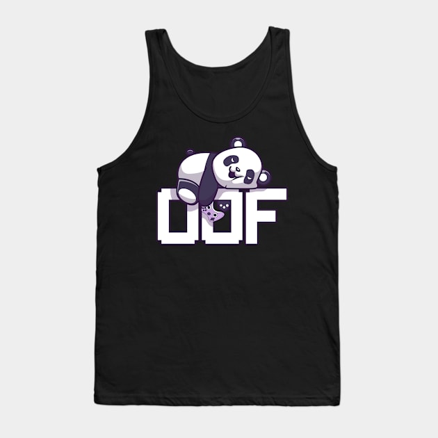 Oof Gamer Meme Internet Culture Panda Gamer Gift Tank Top by Alex21